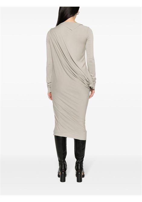 Abito asimmetrico in grigio - donna RICK OWENS LILIES | LI02C2535RV08